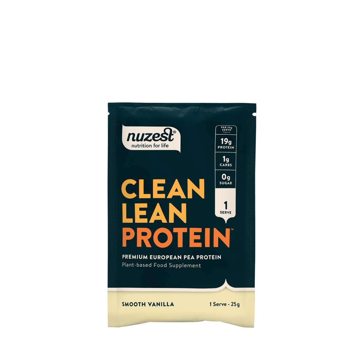 Nuzest - Clean Lean Protein Sachets - Smooth Vanilla Single Sachet (1 Serving) 1